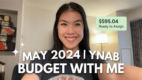 YNAB Budget With Me May Paycheck 1 YouTube