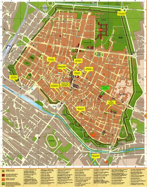 Ferrara Map