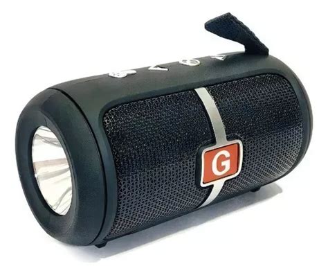 Parlante Wireless Speaker HDY G11 portátil con bluetooth negra