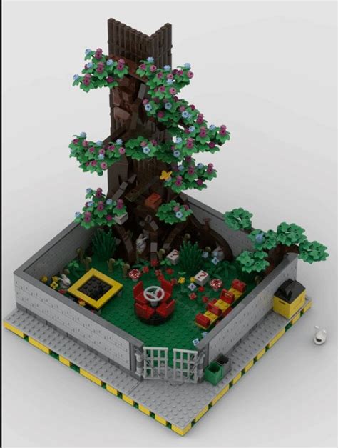 Lego Moc City Park By Oldlegodude Rebrickable Build With Lego