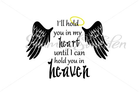 I Ll Hold You In My Heart Graphic By EmmesSweden Creative Fabrica