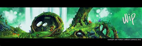 Concept art: Forest on Behance