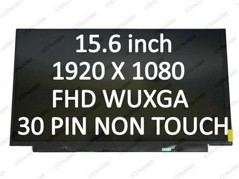 New 15 6 FHD LCD IPS Screen Display Fits MSI GF63 MS 16R1 MS 16R3 30