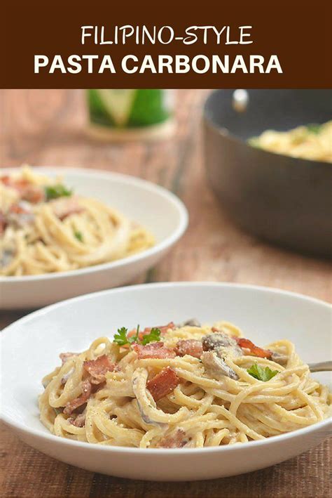 Filipino Style Pasta Carbonara Artofit