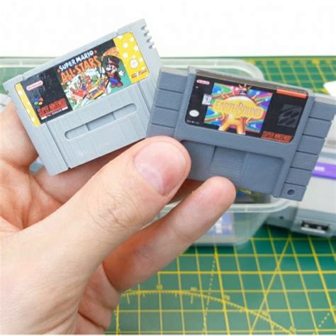 Mini Cartucho Super Nintendo Snes Game Decorativo Shopee Brasil