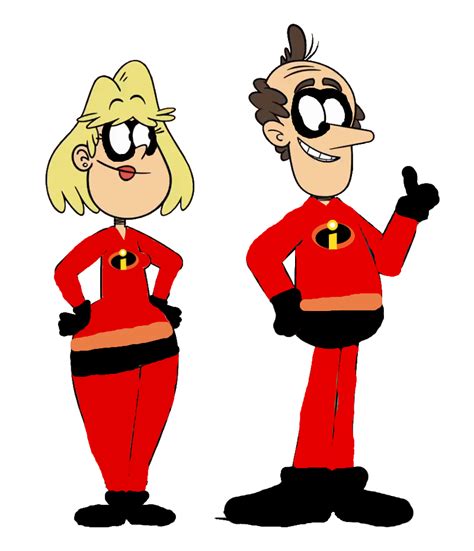 Rita Loud And Lynn Loud Sr Become Incredibles By Jayreganwright2005 On