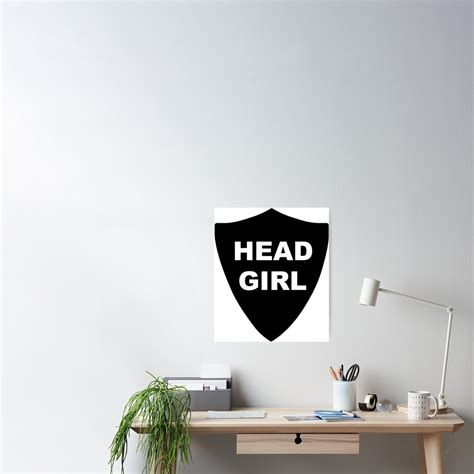 "Head Girl Badge" Poster for Sale by sweetsixty | Redbubble