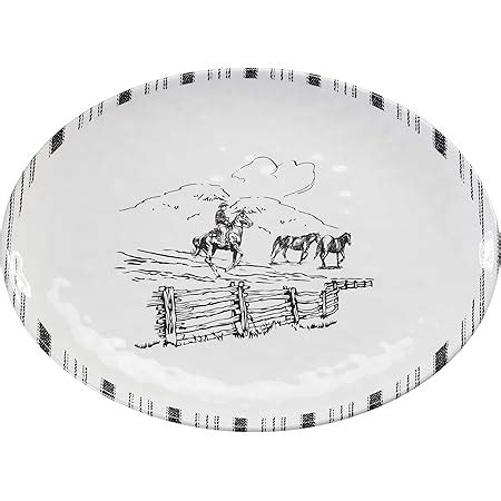 Amazon Paseo Road By HiEnd Accents Ranch Life 1 Piece Melamine