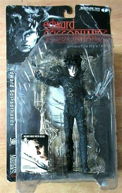 Edward Scissorhands Action Figure Mcfarlane Toys Movie Maniacs