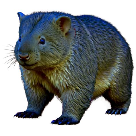 Download Wombat Sketch Png 06252024