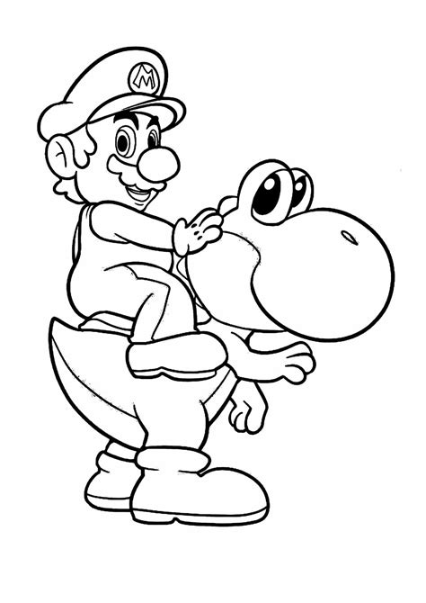 Coloriage Mario Notre Livre Imprimer Gratuitement