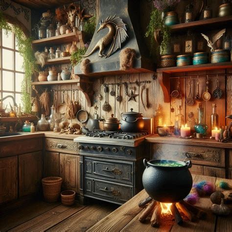 15 Enchanting Witch Kitchen Ideas for Magical Spaces — Lord Decor