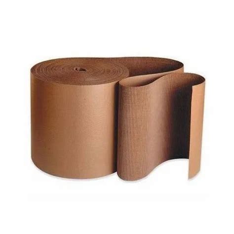 Plain Brown Corrugated Kraft Paper Roll Gsm Gsm At Rs Kg