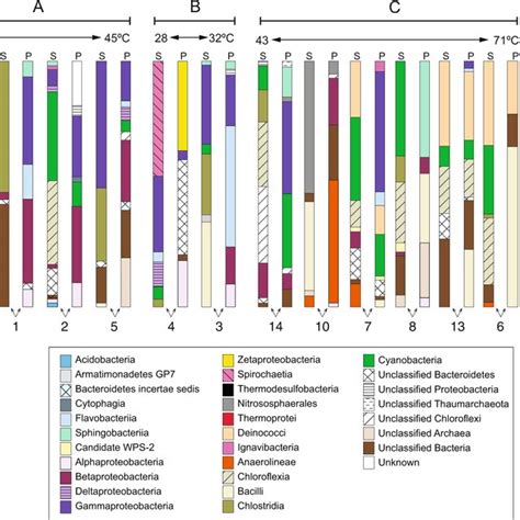 Hot Spring Relative Abundance Of S Rrna Gene Operational Taxonomic