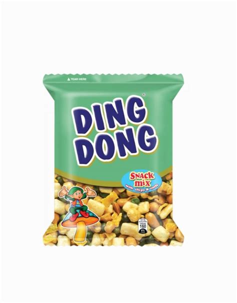 DING DONG SNACK MIX WITH CHIPS CURLS 95G Palengke Thailand