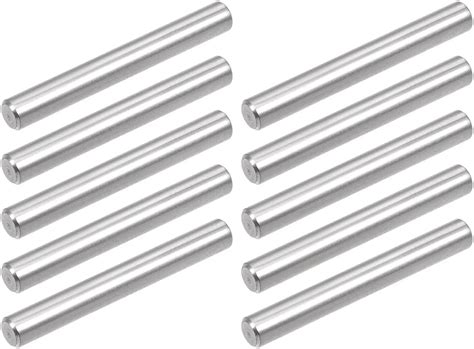 Amazon Uxcell 10Pcs 5mm X 35mm Dowel Pin 304 Stainless Steel Pegs