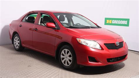 Used 2009 Toyota Corolla CE MANUELLE BAS KILOMETRAGE For Sale At HGregoire