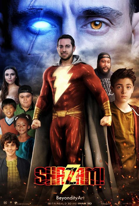 Shazam Poster by BeyondityArt on DeviantArt