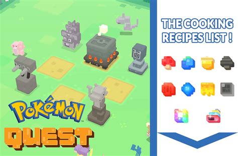 The list of all Pokemon Quest recipes for the cooking cauldron | Kill The Game