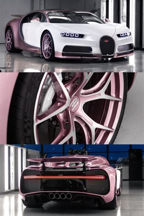 A pink Bugatti Chiron Sport is one of the most outrageous Valentine's ...