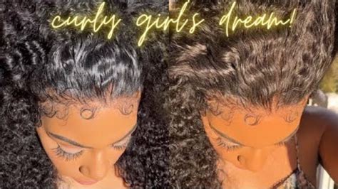 Nadula 6th Anniversarynatural Curly Textured Hair~thinnest Lace And Realistic Edges~ftnadula