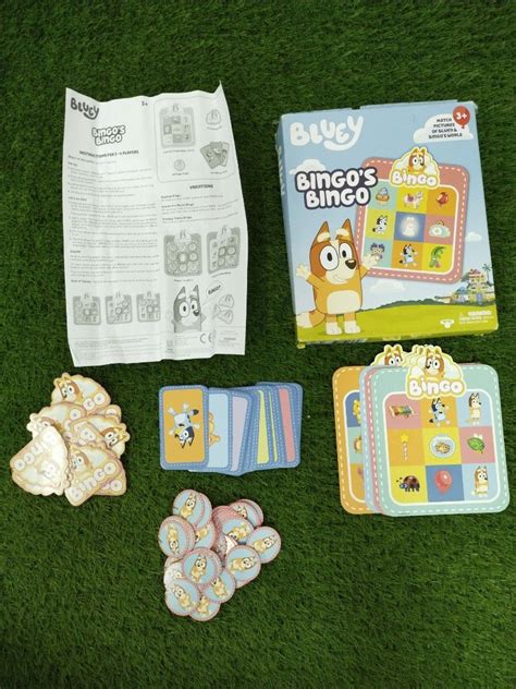 Bluey Bingo S Bingo Game Hobbies Toys Toys Games On Carousell