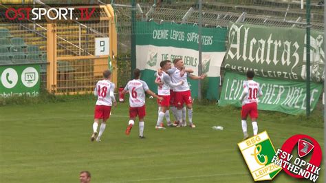 OSTSPORT TV I BSG Chemie Leipzig FSV Optik Rathenow Highlights