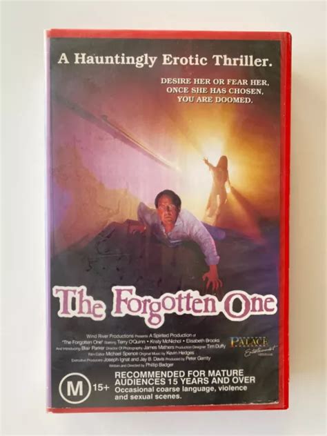 THE FORGOTTEN ONE VHS Palace Ex Rental Big Box Video Tape 1989 Horror