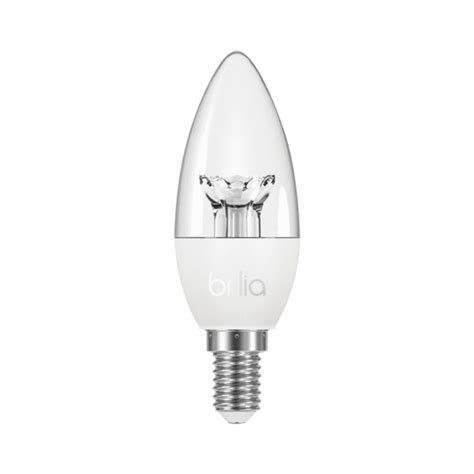 Lâmpada LED Vela Lisa Filamento E14 2700K 3W Bivolt Brilia 300668