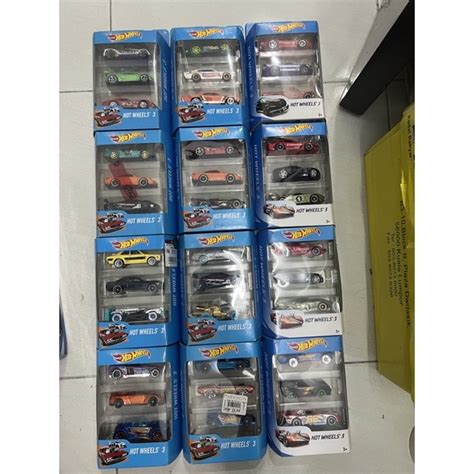 Hot Wheels 3 Pack Car Shopee Malaysia