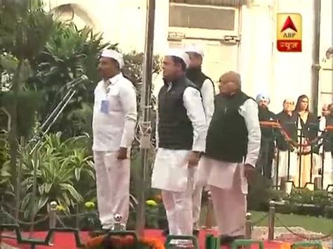 Congress Celebrates 134th Foundation Day Rahul Gandhi Hosts Flag At