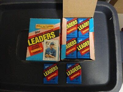 Topps Major League Leaders Super Glossy Baseball Mini Cards Sealed