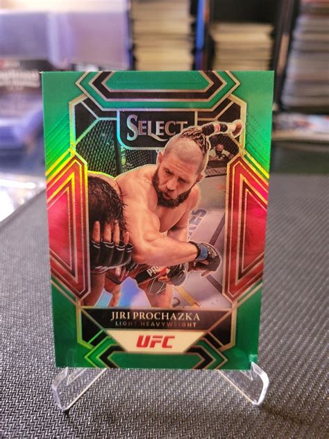 Ufc Select Jiri Prochazka Panini Select Mezzanine Green Prizm