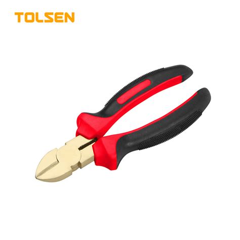 NON SPARKING DIAGONAL CUTTING PLIERS INDUSTRIAL TOLSEN TOOLS