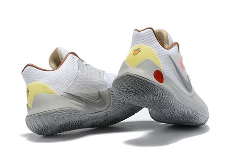 SpongeBob x Nike Kyrie Low 2 “Sandy Cheeks” White Grey - FavSole.com