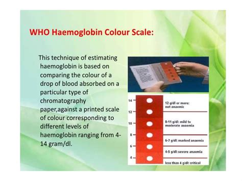 Hemoglobin estimation | PPT