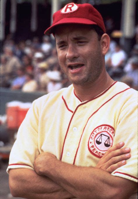 A League Of Their Own Tom Hanks As Jimmy Dugan Iconic Movie