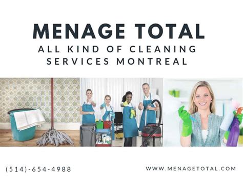 Hiring A House Cleaning Service Montreal Menage Total