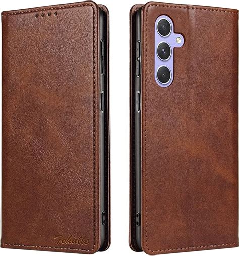 TOHULLE Case For Samsung Galaxy A55 5G Premium PU Leather Wallet Case