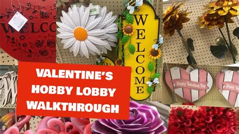 Hobby Lobby Valentines Day Decorations Valentines Decor