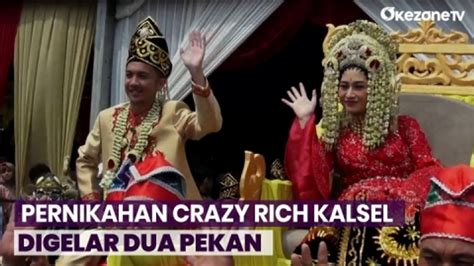 Pesta Pernikahan Haji Ciut Crazy Rich Kalsel Digelar Hari Malam