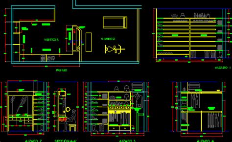 Dressing Room With Gym D Dwg Detail For Autocad Designs Cad