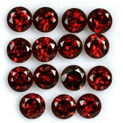 Natural Round Red Garnet Stone 3gm 250 Carats At Rs 110piece In Jaipur