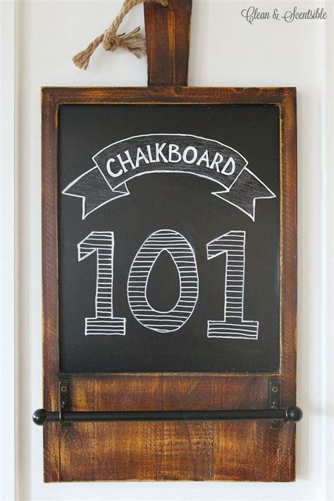 Chalkboard Clean And Scentsible