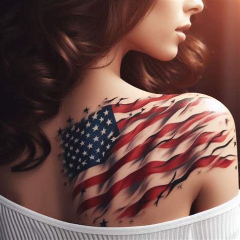 83 Aesthetic American Flag Tattoos To Showcase Your Patriotism – Tattoo ...