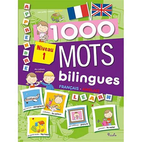 Amazon Mots Bilingues Fran Ais Anglais Niveau