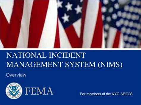 Ppt National Incident Management System Nims Powerpoint