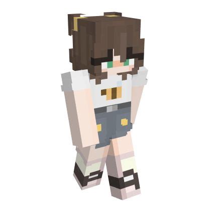 Minecraft Girl Skin Hair