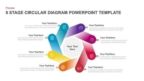 Ppt Template Circular Diagrams 8 Circular Slidebazaar Presen