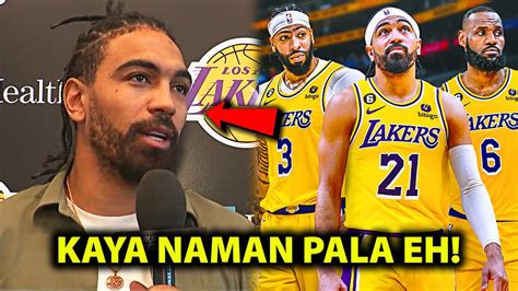 Ito Daw Ang Dahilan Bakit Nag Sign Si Gabe Vincent Sa Team Ng Lakers